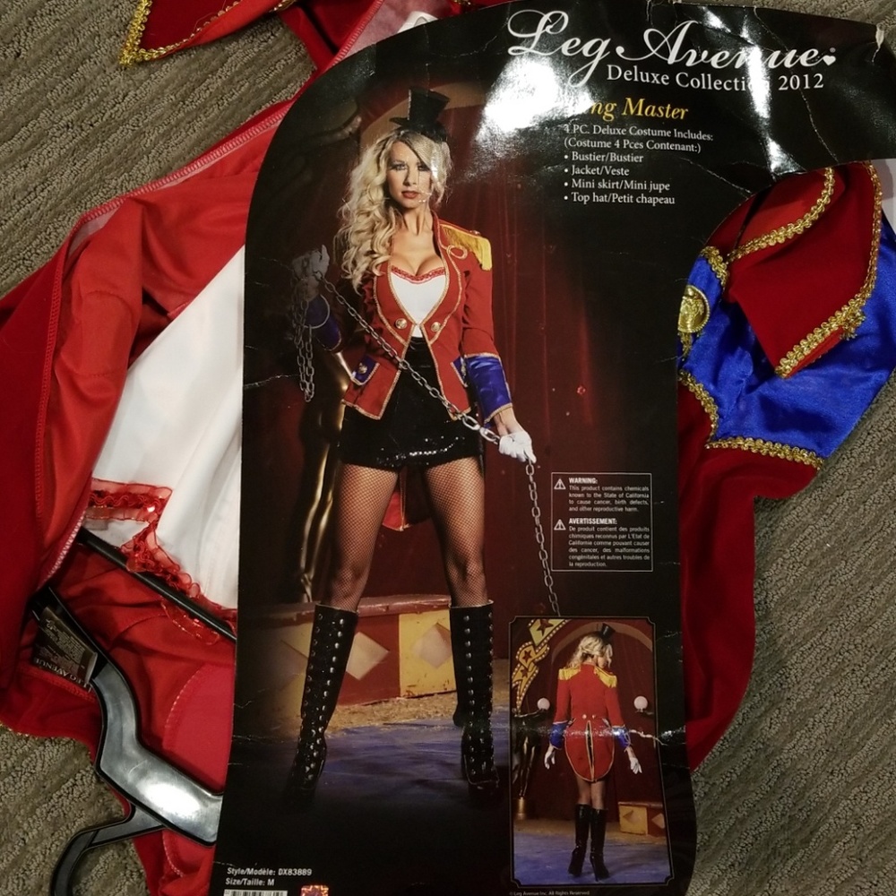 Leg Avenue Sexy Deluxe Collection Ring Master